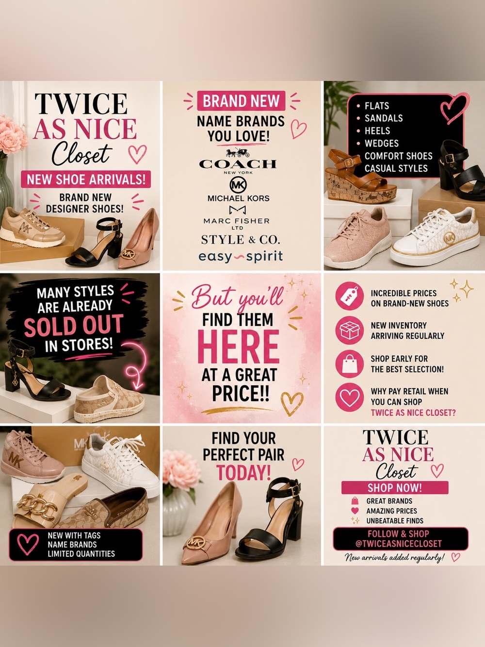 NEW SHOE ARRIVALS‼️🛍️